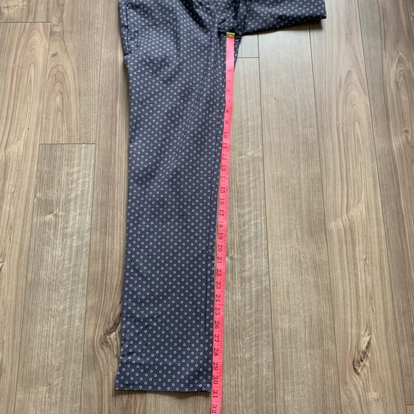 Boden Floral Dress Pant Trouser Purple Size 8 L - Picture 10 of 10